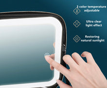 Load image into Gallery viewer, LED Mirror Cosmetic Case
