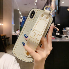 Load image into Gallery viewer, Leather Stud Phone Case

