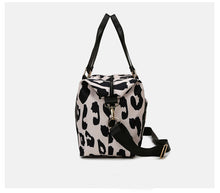 Load image into Gallery viewer, Leopard Travel Duffel Bag
