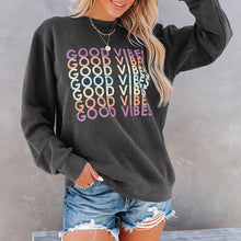 Load image into Gallery viewer, Good Vibes Crew Sweater
