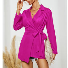 Load image into Gallery viewer, Skirt Suit Long Sleeve Top
