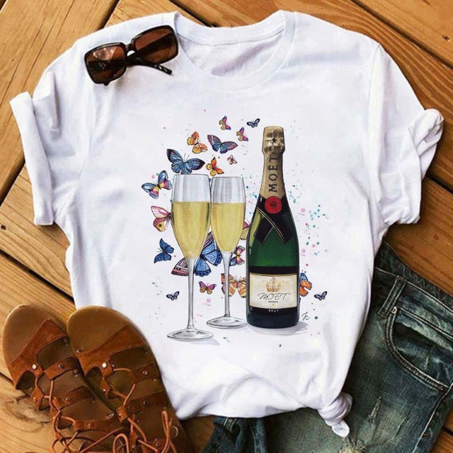 Wine Glass T-Shirt