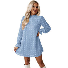 Load image into Gallery viewer, Babydoll Lace Long Sleeve Dress
