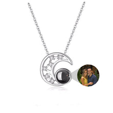 Load image into Gallery viewer, Star Moon Projection Customized Photo Necklace
