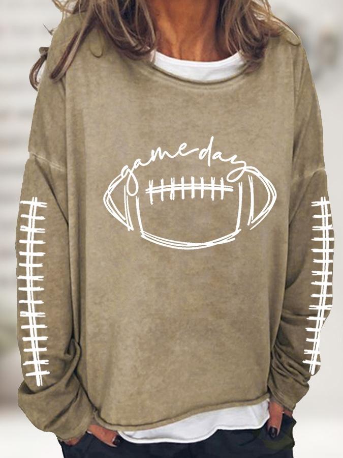 Football Gameday Oversized Sweatshirt