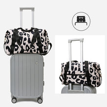 Load image into Gallery viewer, Leopard Travel Duffel Bag
