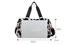 Load image into Gallery viewer, Leopard Travel Duffel Bag
