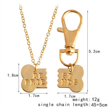 Load image into Gallery viewer, Best Friend Dog Bone Pendant Necklace Set
