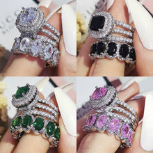 Load image into Gallery viewer, Fashion Two-Piece Diamond Ring
