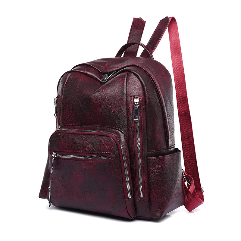 Stylish Leather Backpack