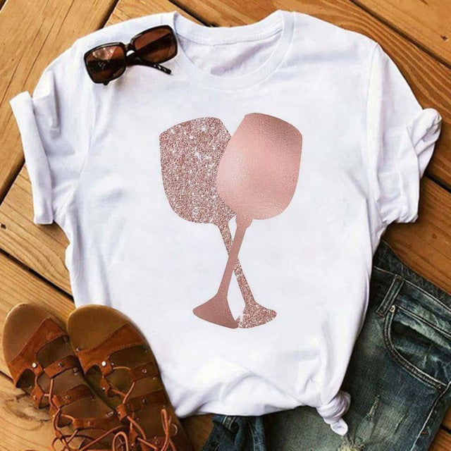 Wine Glass T-Shirt