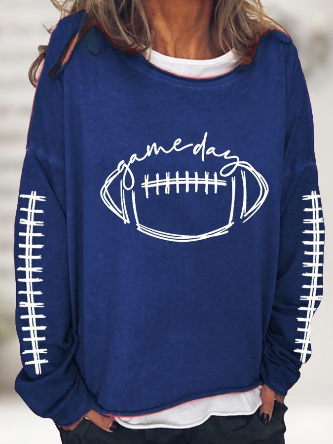 Football Gameday Oversized Sweatshirt