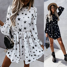 Load image into Gallery viewer, Star Print Dress
