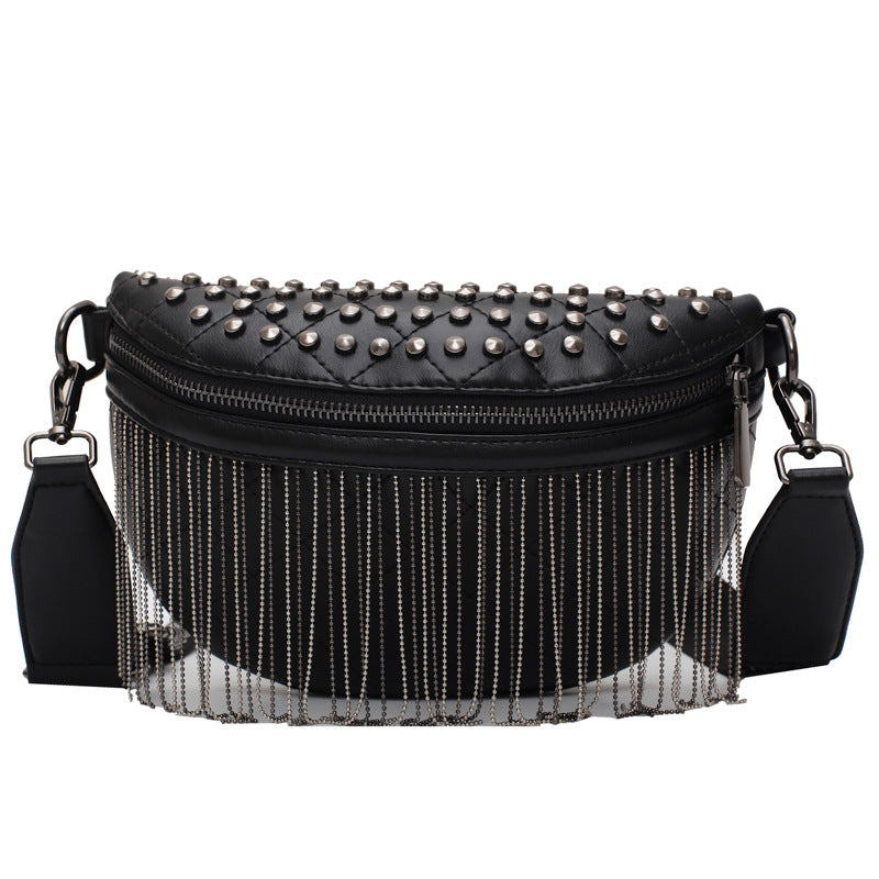 Stud Tassel Bumbag