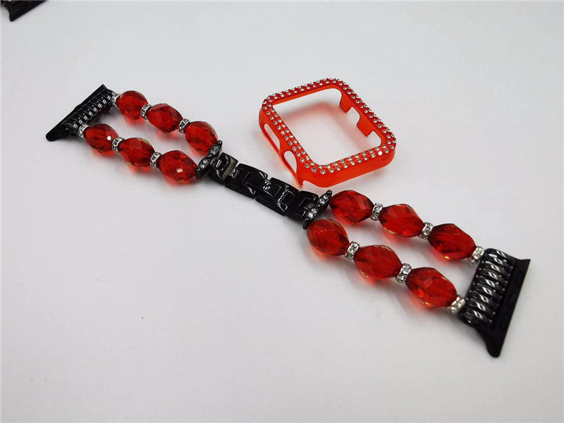 Crystal Bracelet Watch Band