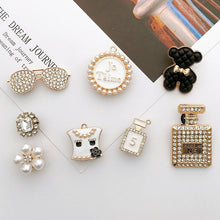 Load image into Gallery viewer, Shoe Jewelry Rhinestone Accessories Pearl Chain
