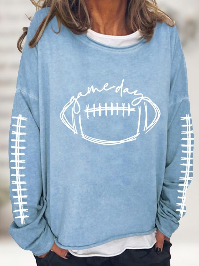 Football Gameday Oversized Sweatshirt