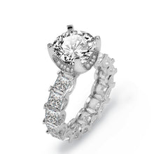 Load image into Gallery viewer, Full Diamond Super Sparkling Engagement Ring For Women
